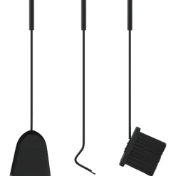 vidaXL 4-delige openhaardgereedschapset 22x59 cm staal