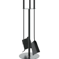 vidaXL 4-delige openhaardgereedschapset 22x59 cm staal