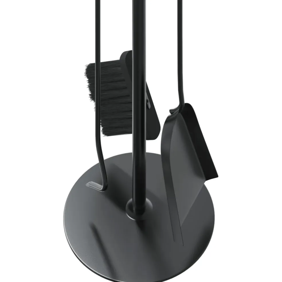 vidaXL 4-delige openhaardgereedschapset 22x59 cm staal