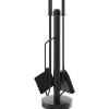 vidaXL 5-delige openhaardgereedschapset 18x56 cm staal
