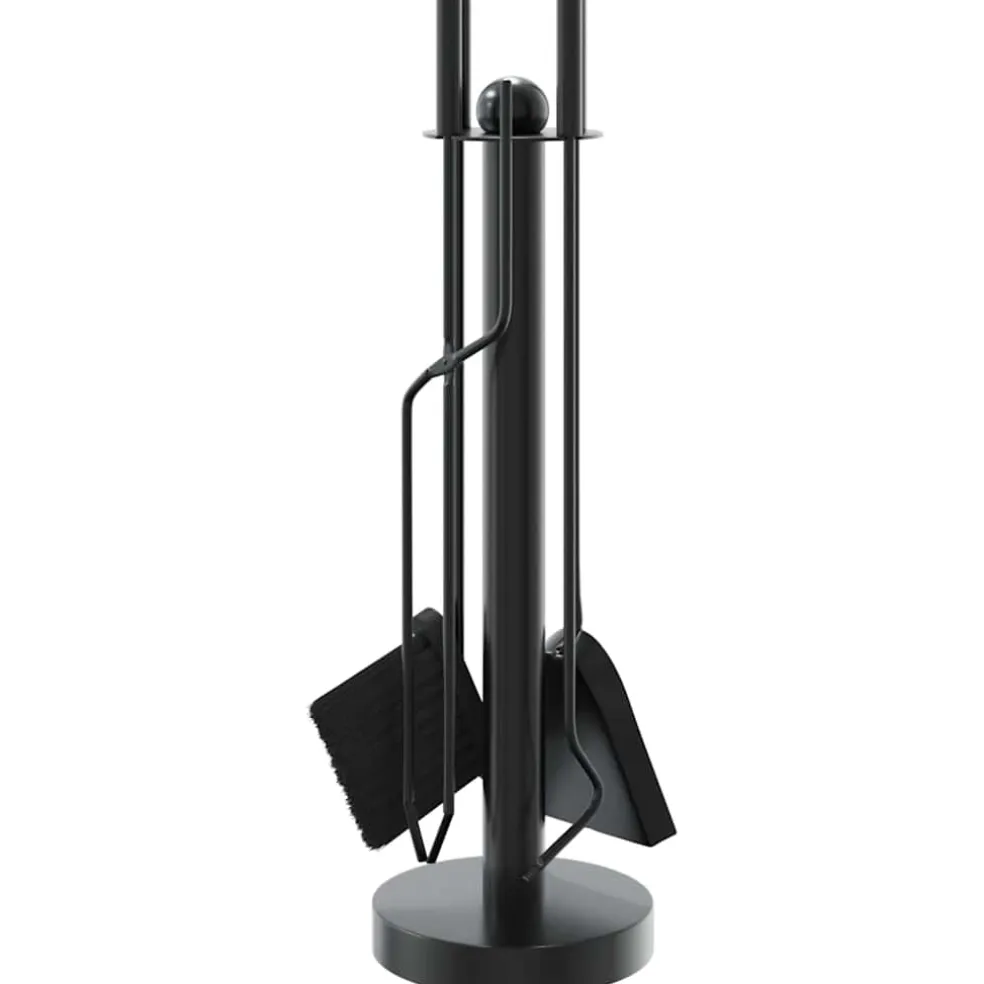 vidaXL 5-delige openhaardgereedschapset 18x56 cm staal