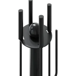 vidaXL 5-delige openhaardgereedschapset 18x56 cm staal