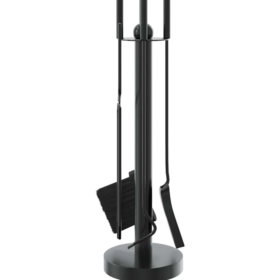 vidaXL 5-delige openhaardgereedschapset 18x56 cm staal
