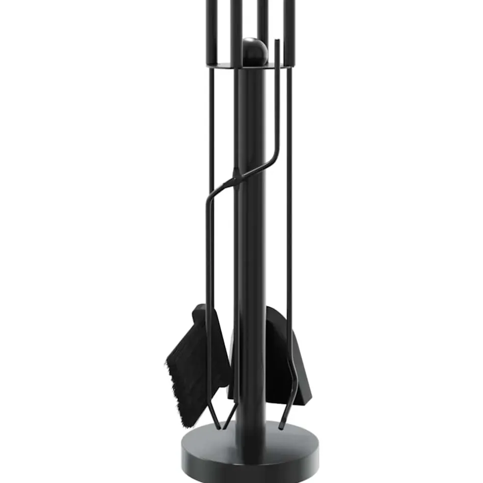 vidaXL 5-delige openhaardgereedschapset 18x56 cm staal