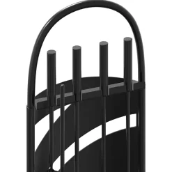 vidaXL 5-delige openhaardgereedschapset 23x15x66 cm staal