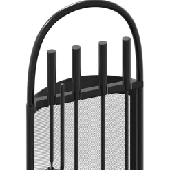 vidaXL 5-delige openhaardgereedschapset 23x15x66 cm staal