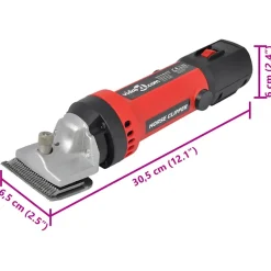 vidaXL 6-delige Paardentondeuseset 550 W
