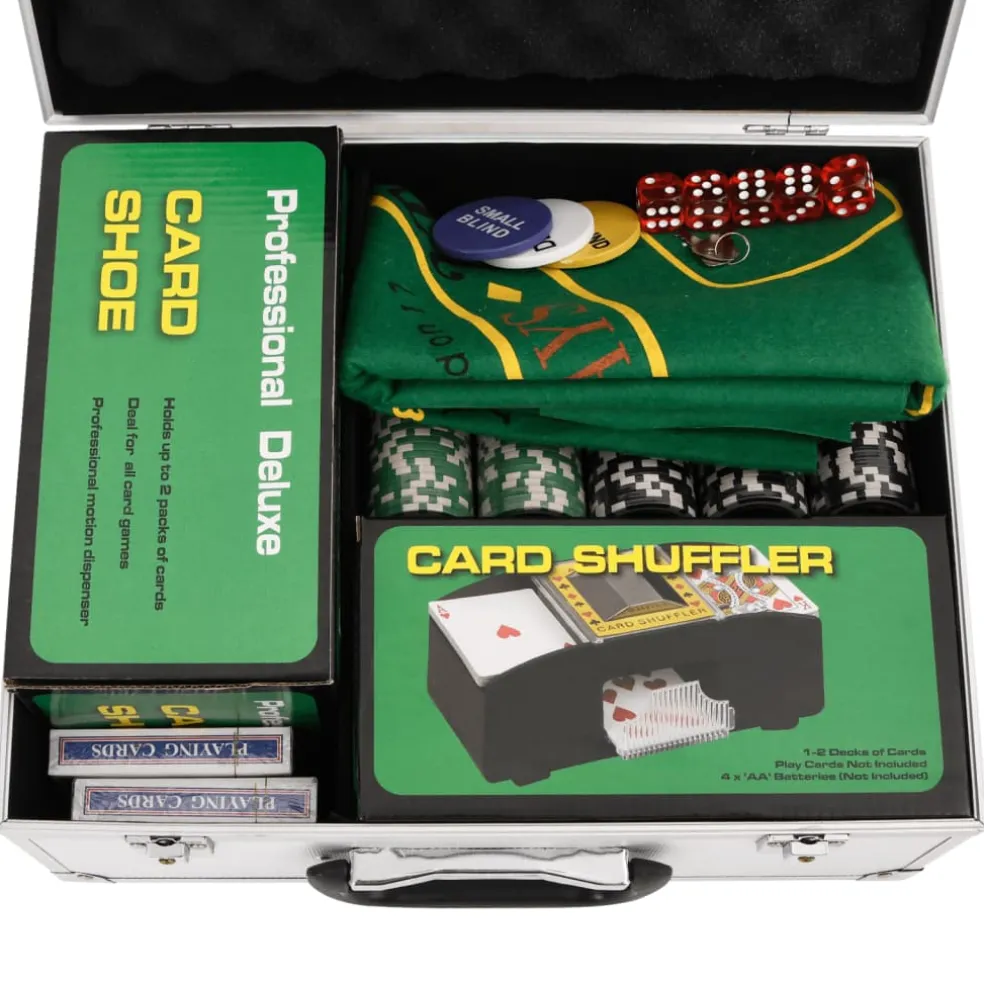 vidaXL 300-delige Pokerset 11,5 g