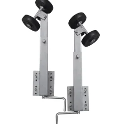 vidaXL 2-delige Rollerboegsteunenset voor boottrailer 59-84 cm