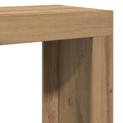 vidaXL 3-delige Tafeltjesset bewerkt hout artisanaal eikenkleurig