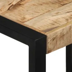 vidaXL 3-delige Tafeltjesset massief mangohout