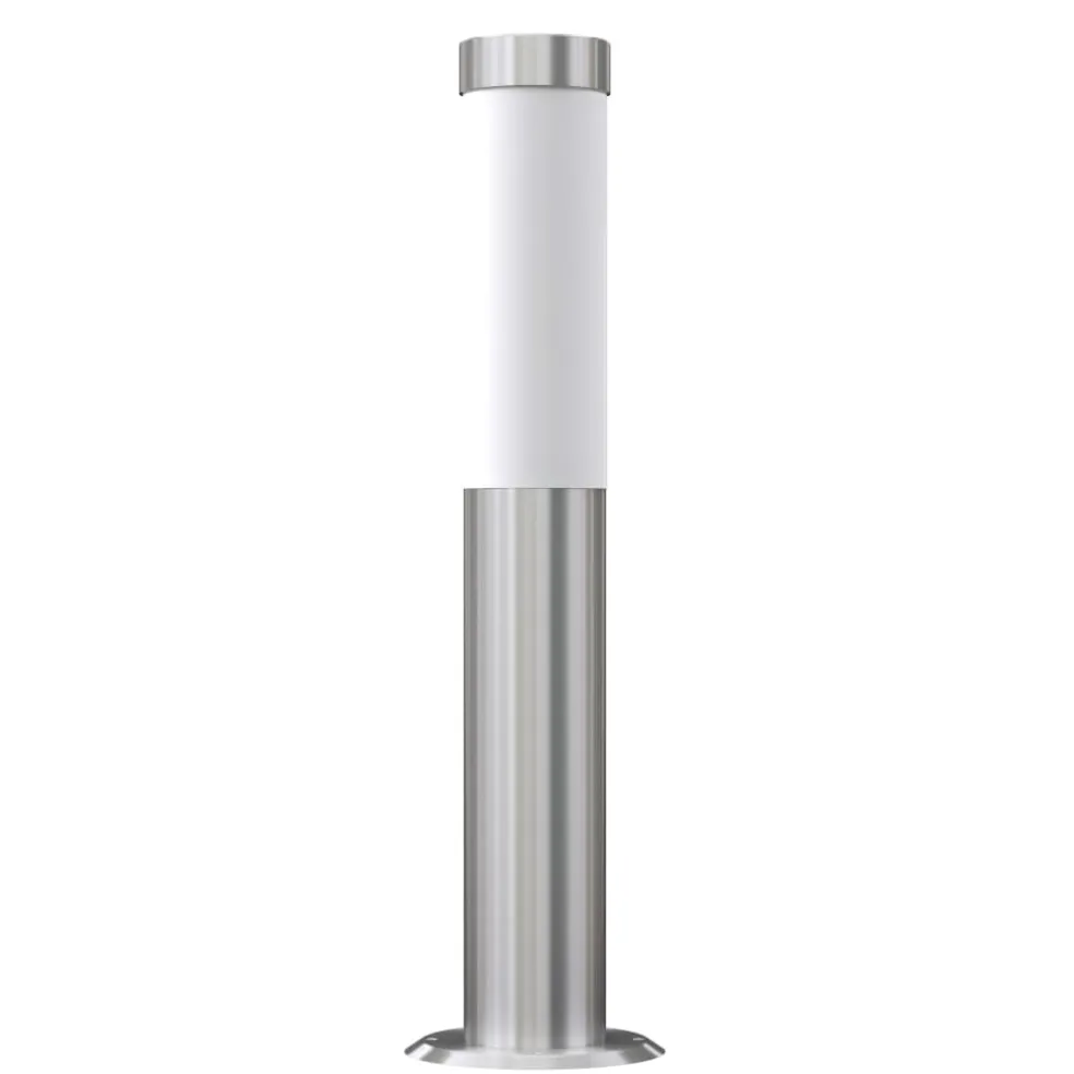 vidaXL 3-delige Tuinlampenset waterdicht roestvrij staal