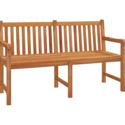 vidaXL 4-delige Tuinset massief teakhout