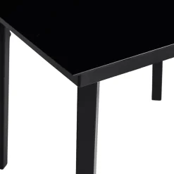vidaXL 3-delige Tuinset met kussens poly rattan glas grijs