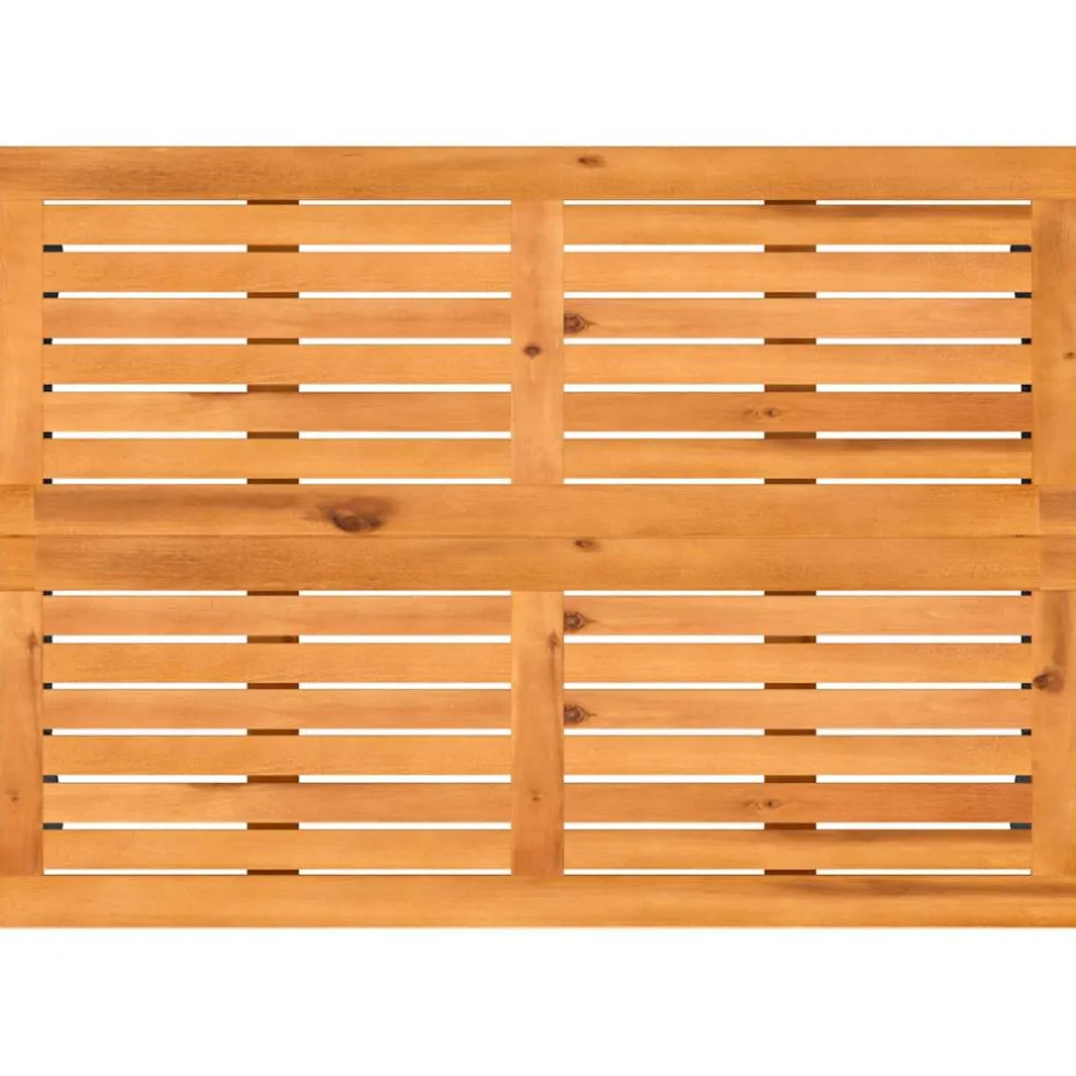 vidaXL 4-delige Tuinset met kussens poly rattan zwart