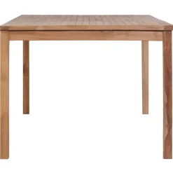 vidaXL 9-delige tuinset 200x100 cm massief teakhout