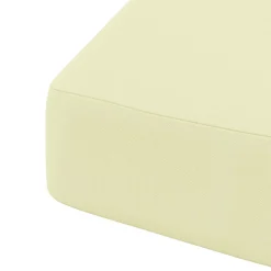 vidaXL 1-delig Zitkussen SOEST 100% Polyester Crèmekleurig