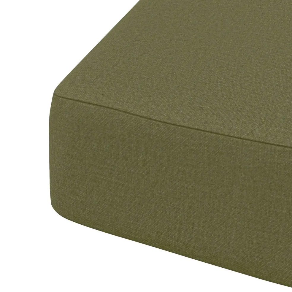 vidaXL 1-delig Zitkussen SOEST 100% Polyester Olijfgroen