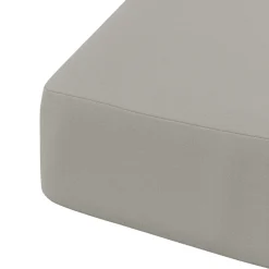 vidaXL 1-delig Zitkussen SOEST 100% Polyester Grijs 40 x 40 x 7 cm