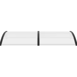 vidaXL Deurluifel 200x100 cm PC zwart