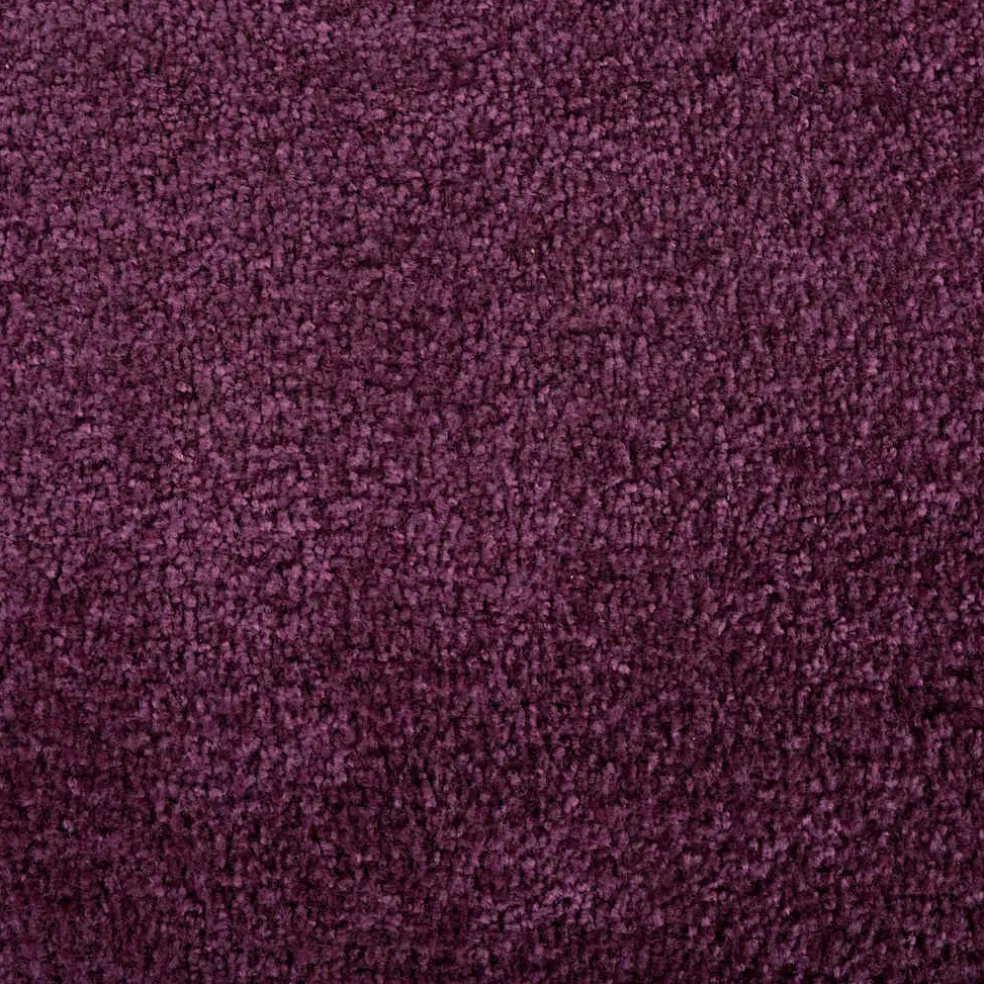 vidaXL Deurmat Bordeauxrood 60 x 40 x 1.2 cm Teddy Stof