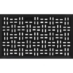 vidaXL Deurmat rechthoekig 45x75 cm rubber