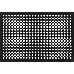 vidaXL Deurmat rechthoekig 60x90 cm rubber