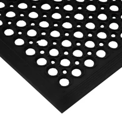 vidaXL Deurmat rechthoekig 60x90 cm rubber