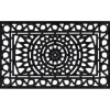 vidaXL Deurmat rechthoekig 45x75 cm rubber