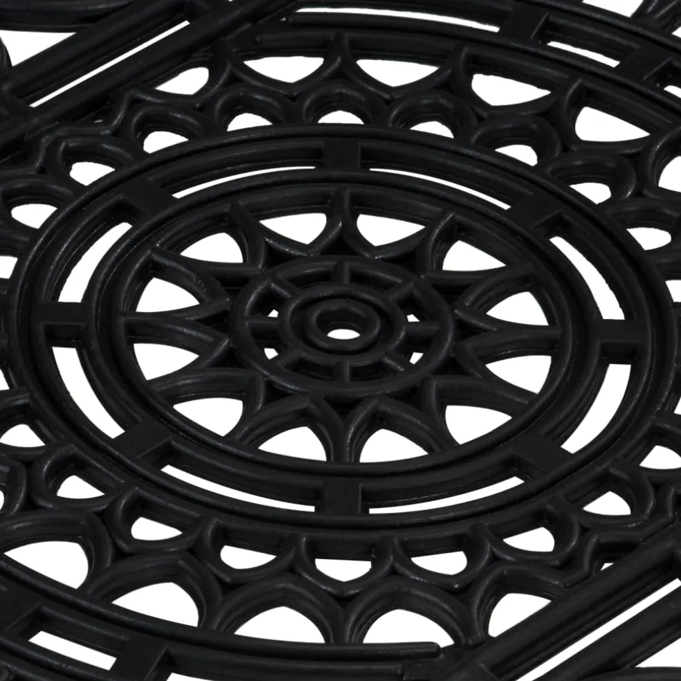 vidaXL Deurmat rechthoekig 45x75 cm rubber