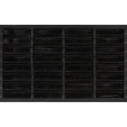 vidaXL Deurmat rechthoekig 45x75 cm rubber en kokosvezel