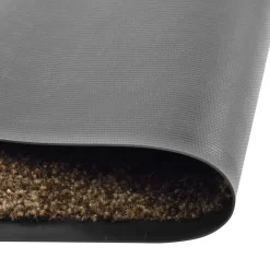vidaXL Deurmat wasbaar 40x60 cm bruin