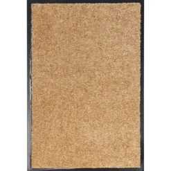 vidaXL Deurmat wasbaar 40x60 cm crème