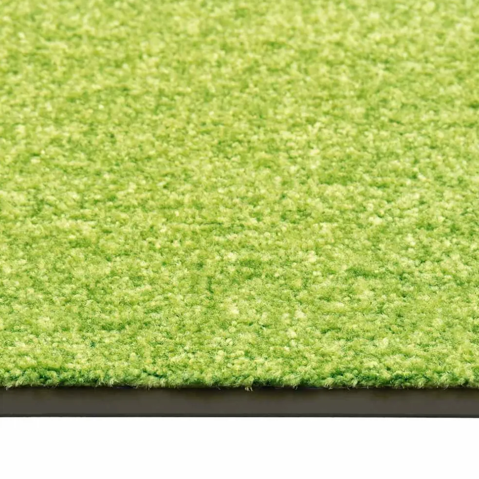 vidaXL Deurmat wasbaar 40x60 cm groen