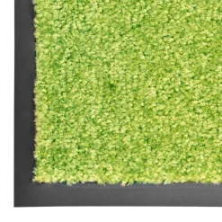 vidaXL Deurmat wasbaar 40x60 cm groen