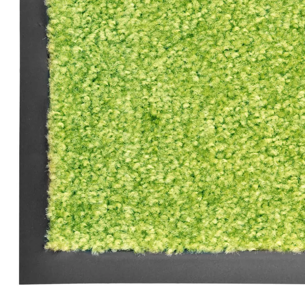 vidaXL Deurmat wasbaar 40x60 cm groen
