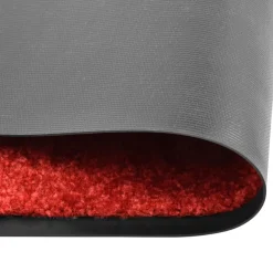 vidaXL Deurmat wasbaar 40x60 cm rood