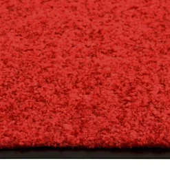 vidaXL Deurmat wasbaar 40x60 cm rood