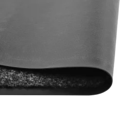 vidaXL Deurmat wasbaar 40x60 cm zwart