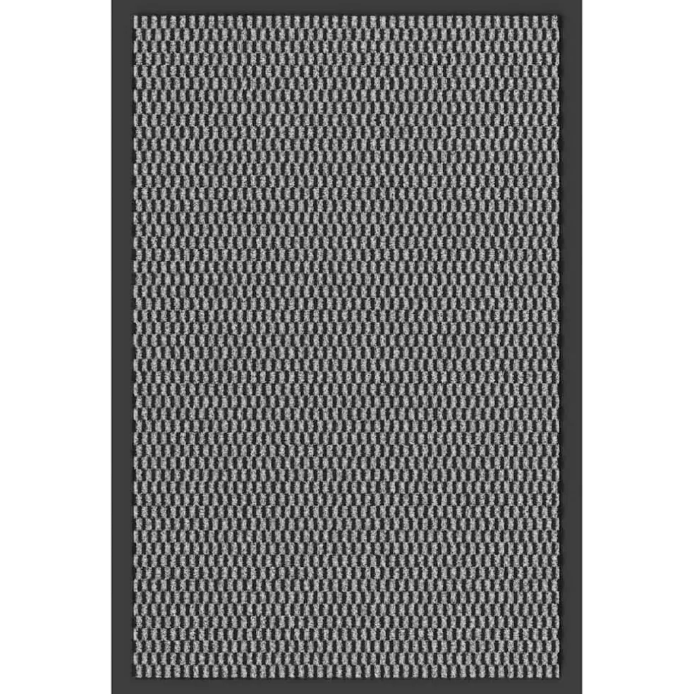 vidaXL Deurmat 40x60 cm antracietkleurig