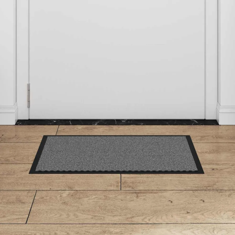 vidaXL Deurmat 40x60 cm antracietkleurig