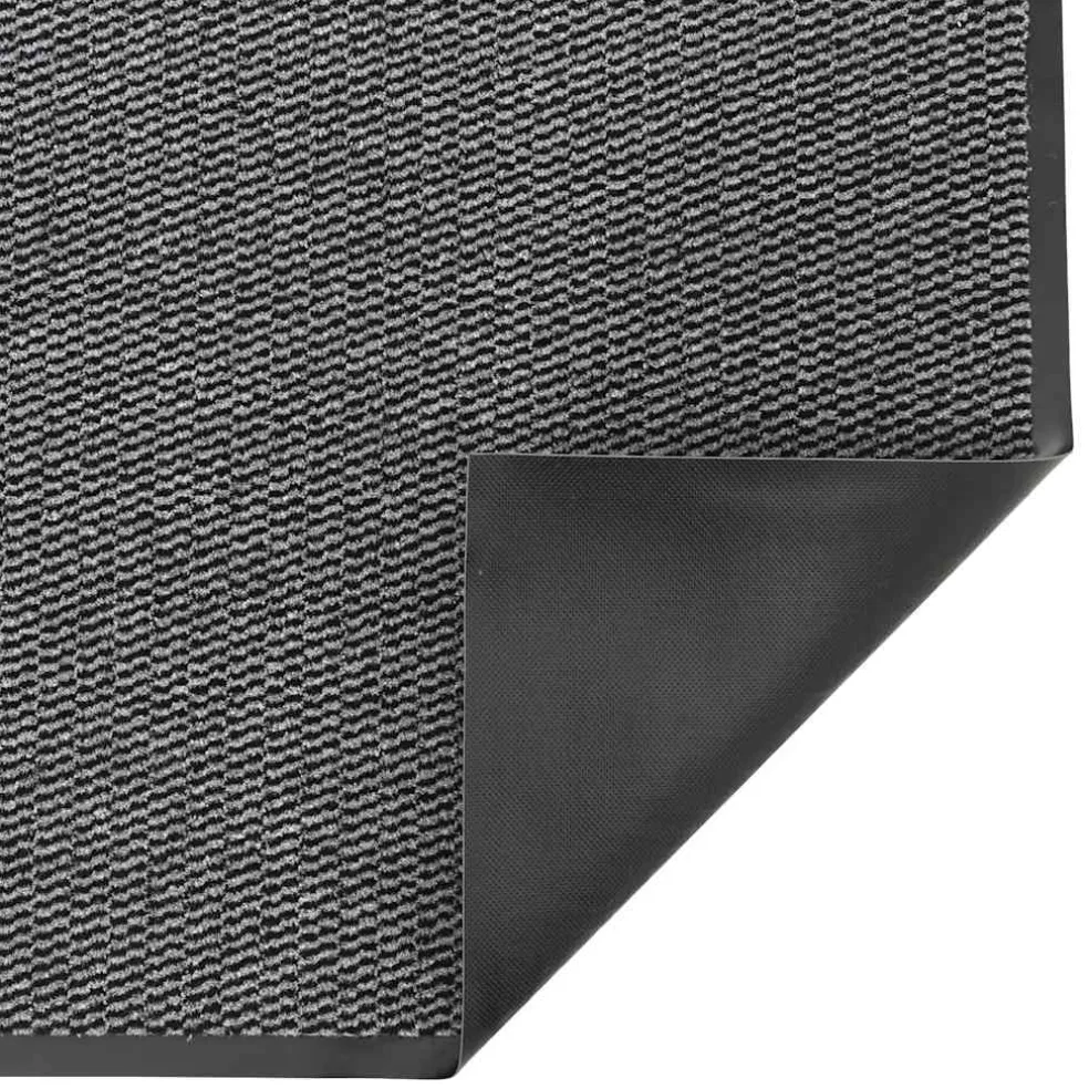 vidaXL Deurmat 40x60 cm antracietkleurig