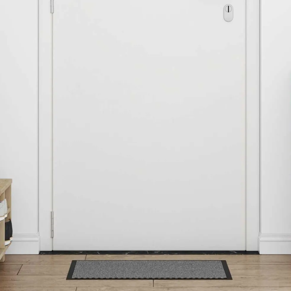 vidaXL Deurmat 40x60 cm antracietkleurig