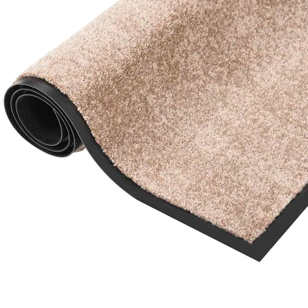 vidaXL Deurmat 40x60 cm beige