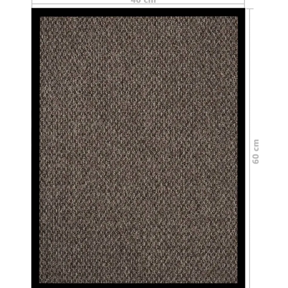 vidaXL Deurmat 40x60 cm beige