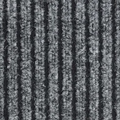 vidaXL Deurmat 40x60 cm gestreept grijs