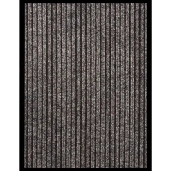 vidaXL Deurmat 40x60 cm gestreept beige