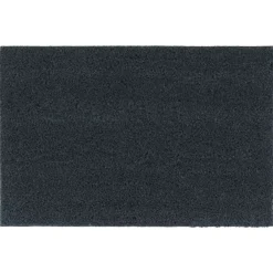 vidaXL Deurmat 40x60 cm getufte kokosvezel donkergrijs