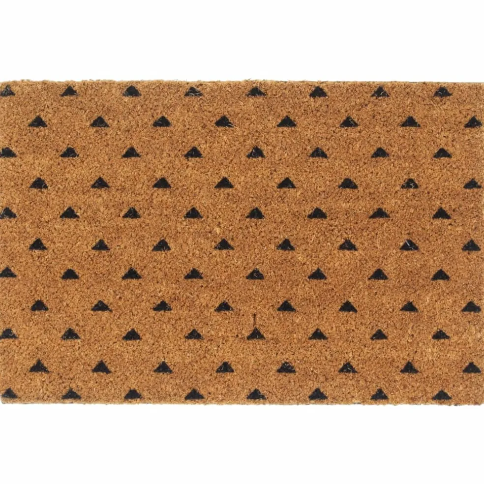 vidaXL Deurmat 40x60 cm getufte kokosvezel naturel