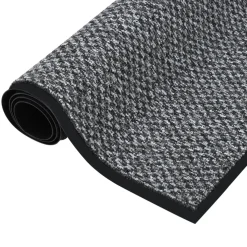 vidaXL Deurmat 40x60 cm grijs